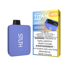 Load image into Gallery viewer, Stlth Titan Pro 15k puffs Blueberry Lemon Ice 20mg disposable (provincial)
