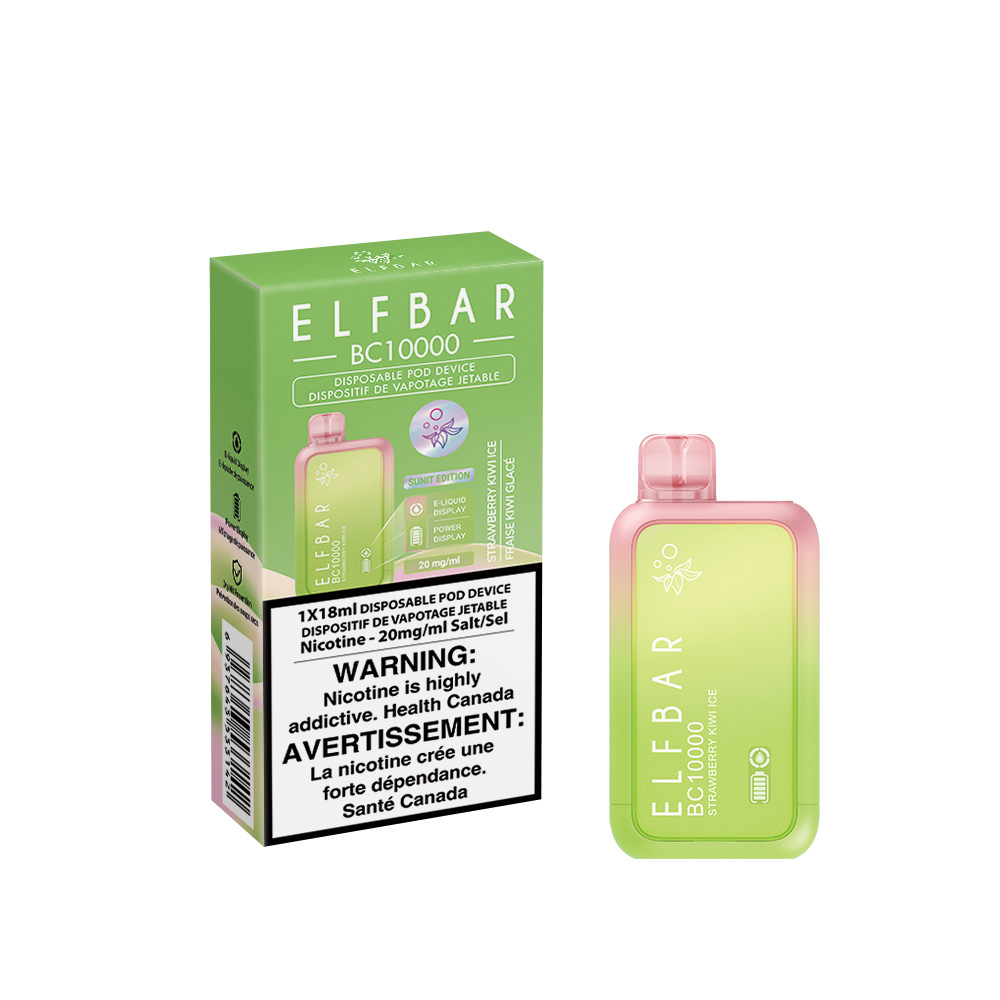 Elfbar BC10000 strawberry kiwi ice 20mg disposable