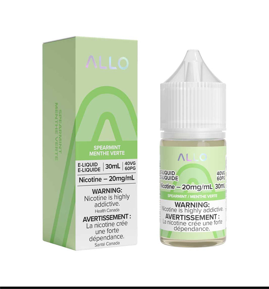 Allo e-liquid Spearmint 20mg/mL 30mL provincial