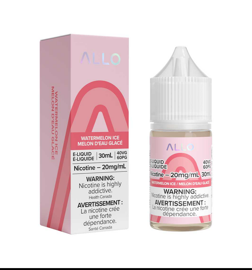 Allo e-liquid Watermelon Ice 20mg/mL 30mL provincial