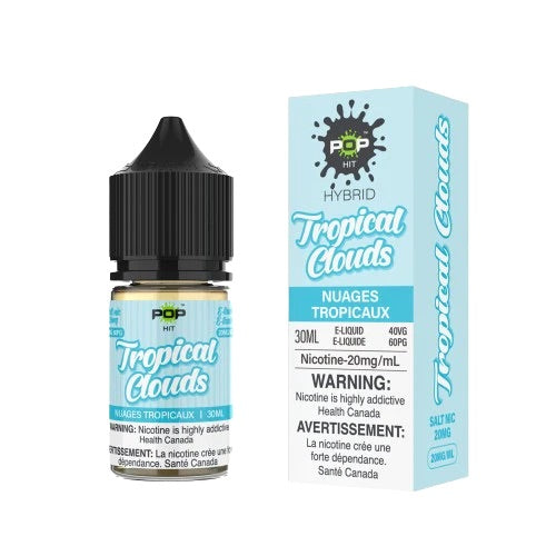 Pop hit Hybrid e-liquid Tropical Clouds 20mg/mL 30mL