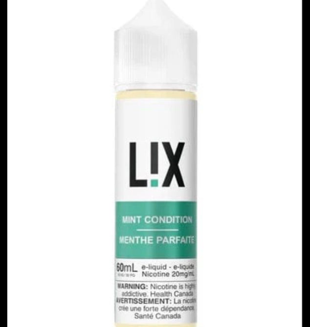 Lix Freebase 3mg 60ml Mint Condition(Provincial)
