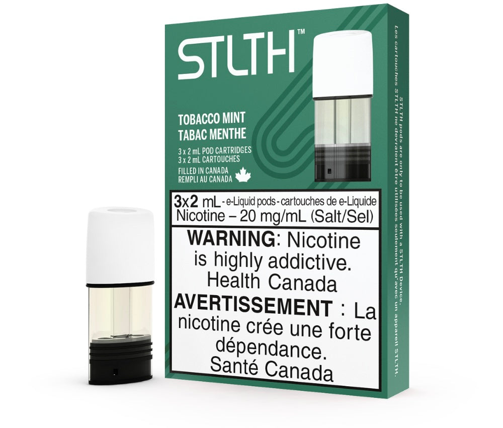 Stlth Tobacco Mint Pods 20mg Provincial