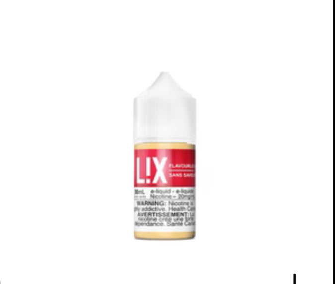 Lix Flavourless 20mg/ml 30 ml (Provincial)