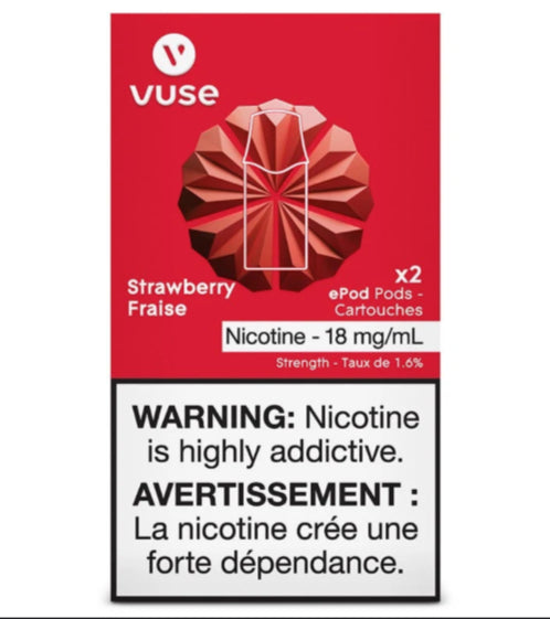 Vuse epod strawberry 20mg provincial