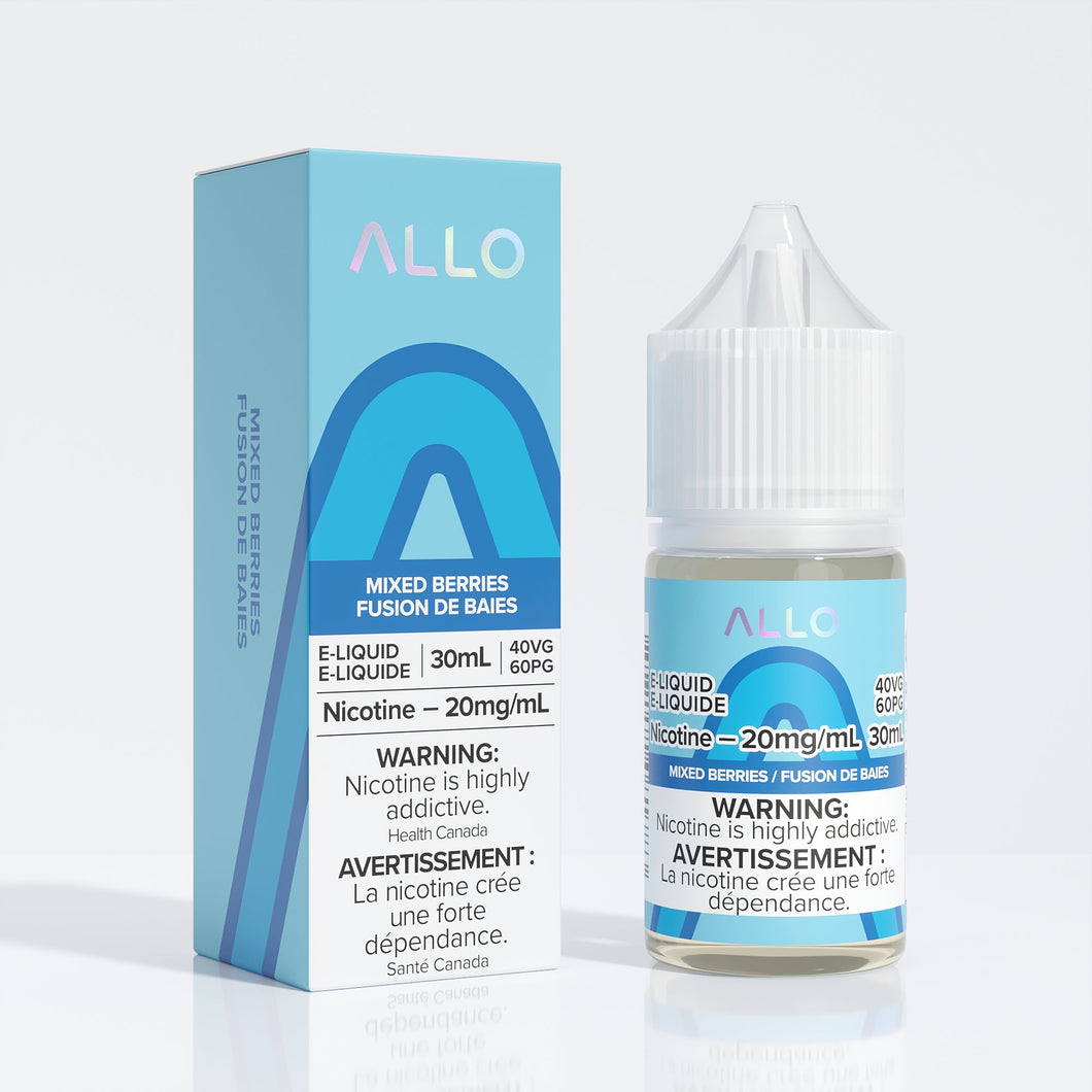 Allo e-liquid Mixed Berries 20mg/ml 30ml