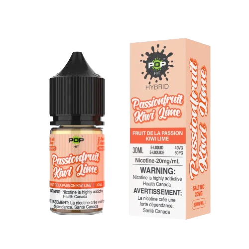 Pop hit Hybrid e-liquid Passionfruit Kiwi Lime 20mg/mL 30mL