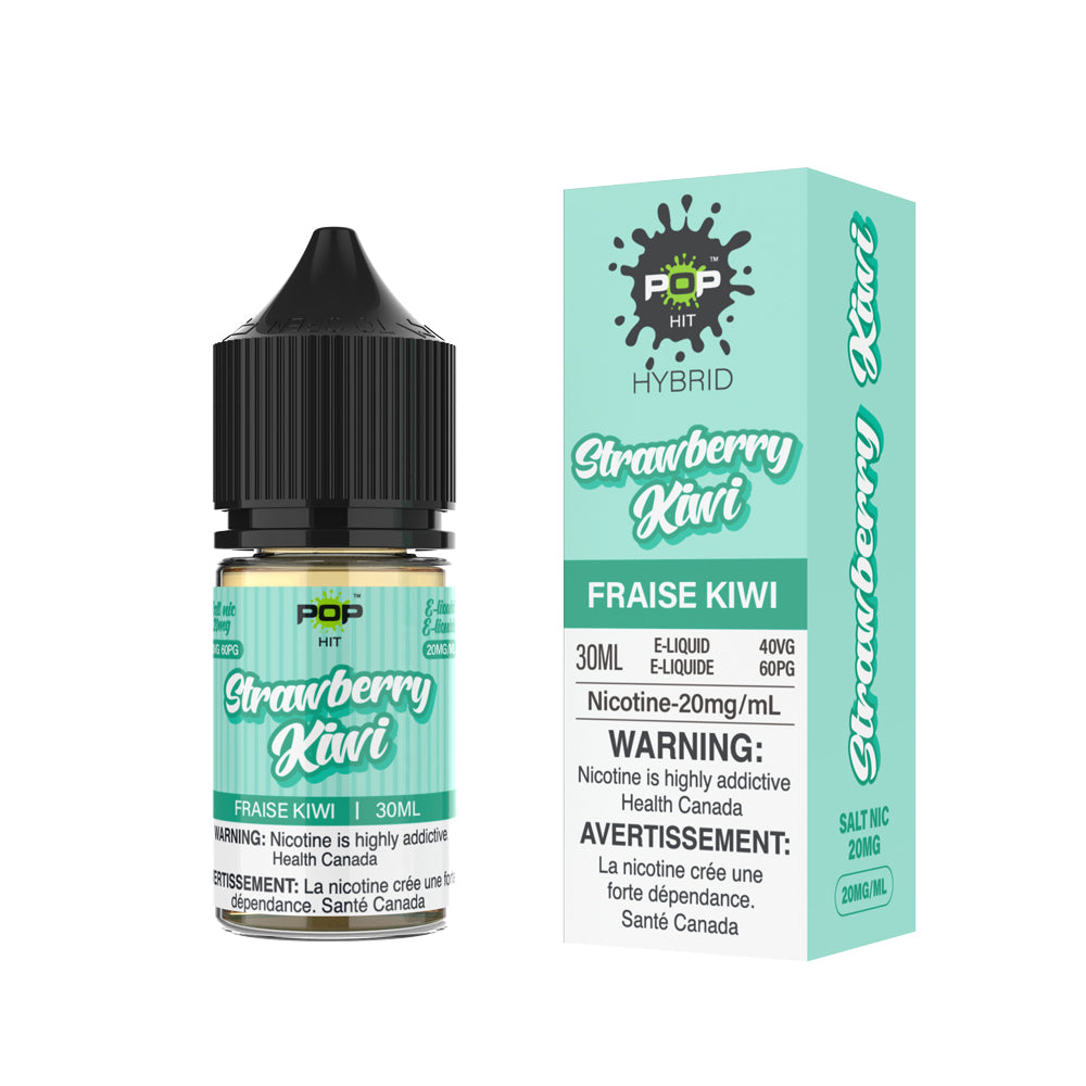 Pop hit Hybrid e-liquid Strawberry Kiwi 20mg/mL 30mL