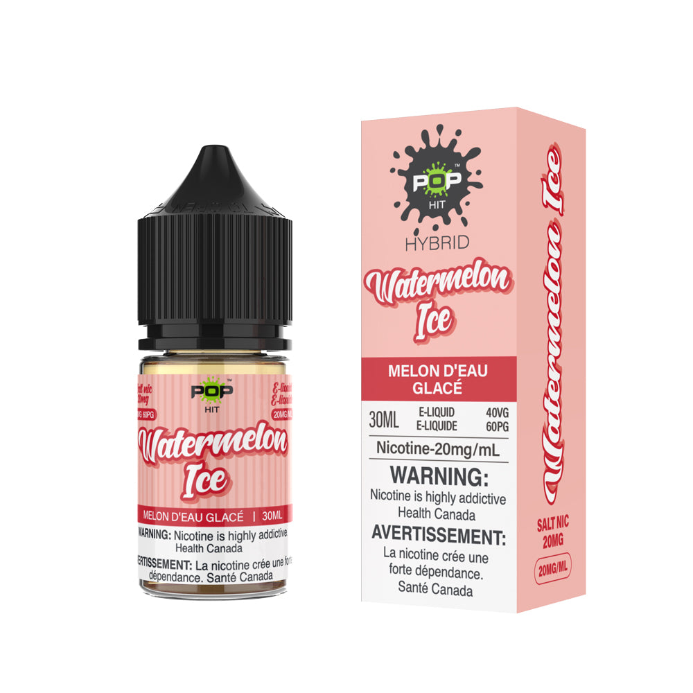 Pop hit Hybrid e-liquid Watermelon Ice 20mg/mL 30mL