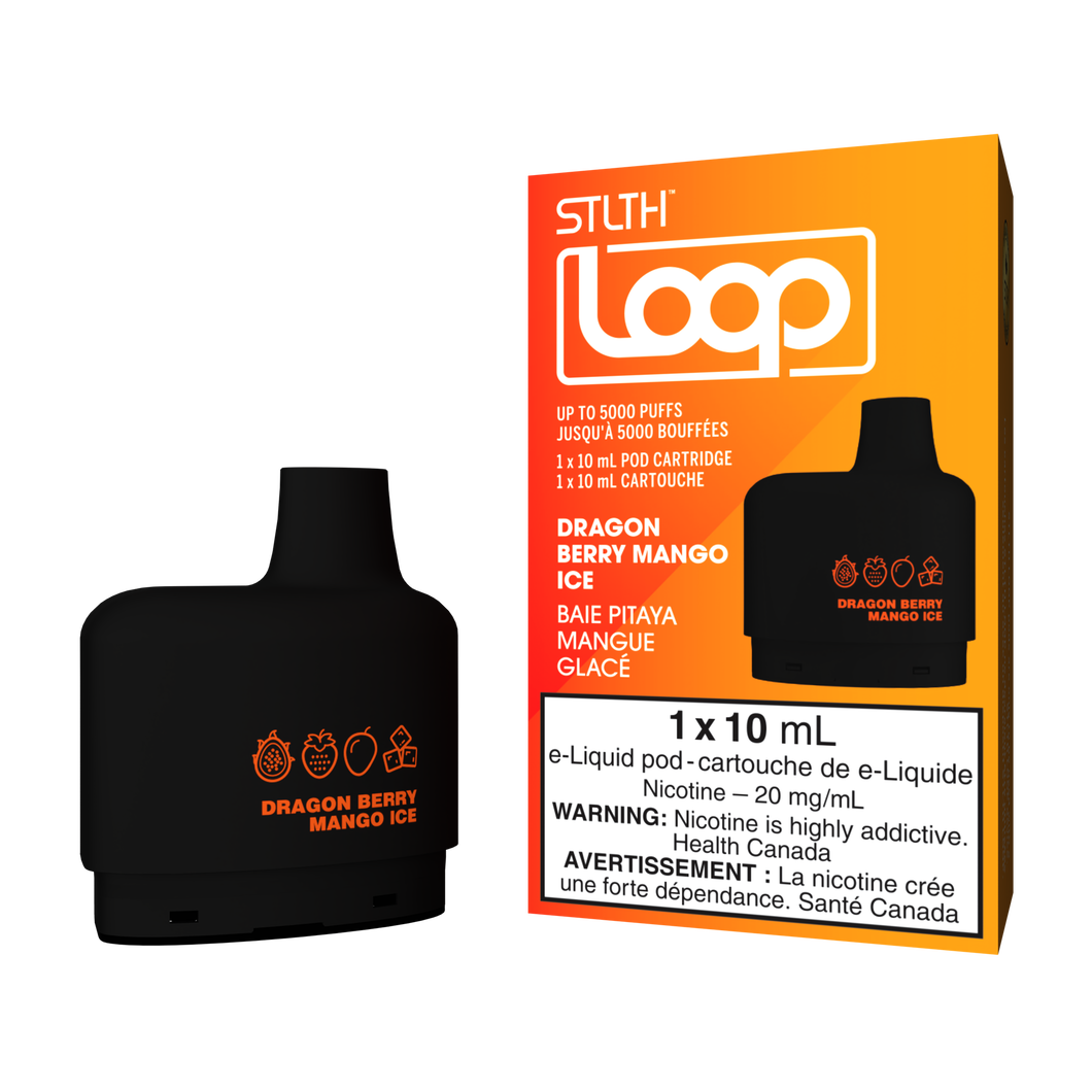 Stlth loop pod dragon berry mango ice 20mg