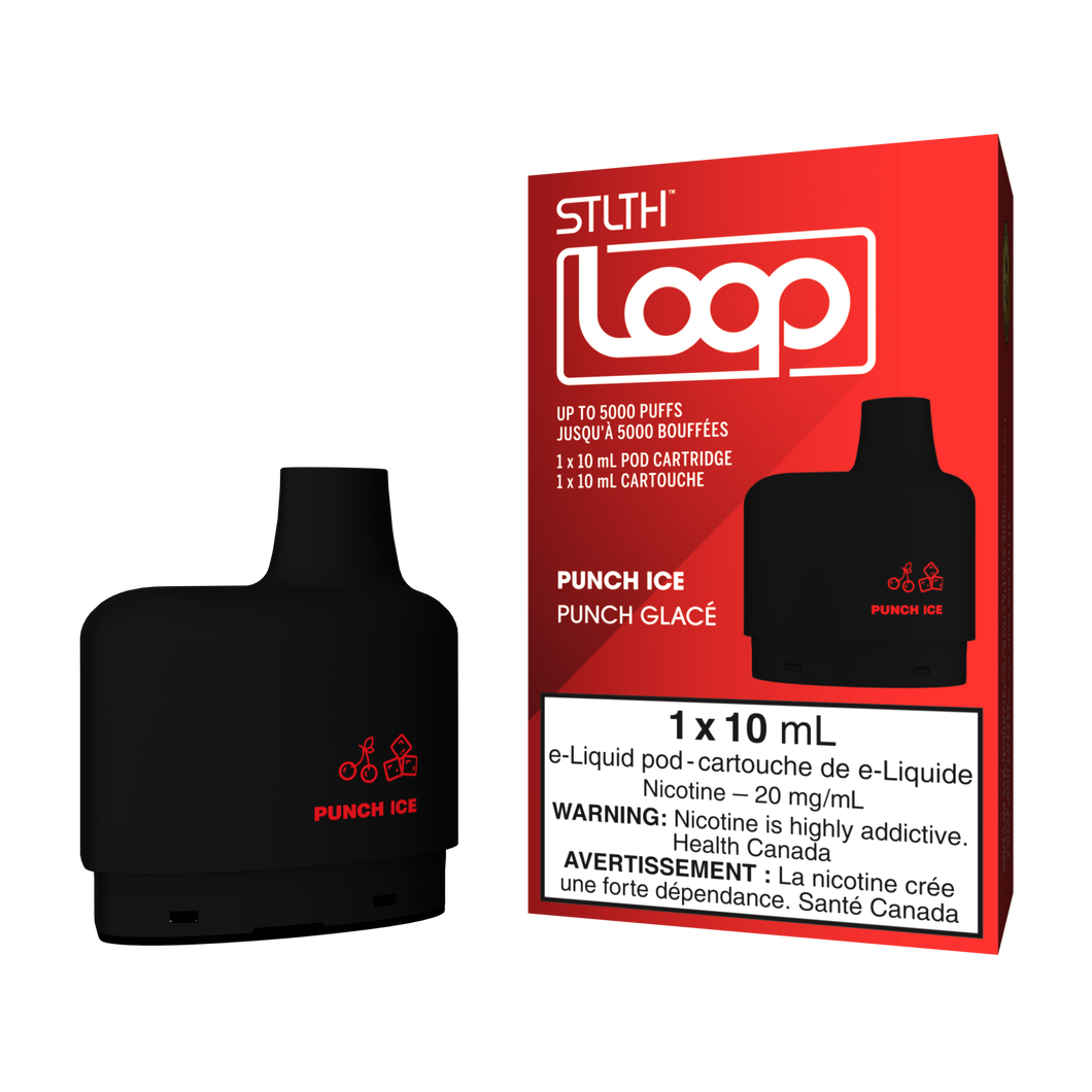 Stlth loop pod punch ice 20mg