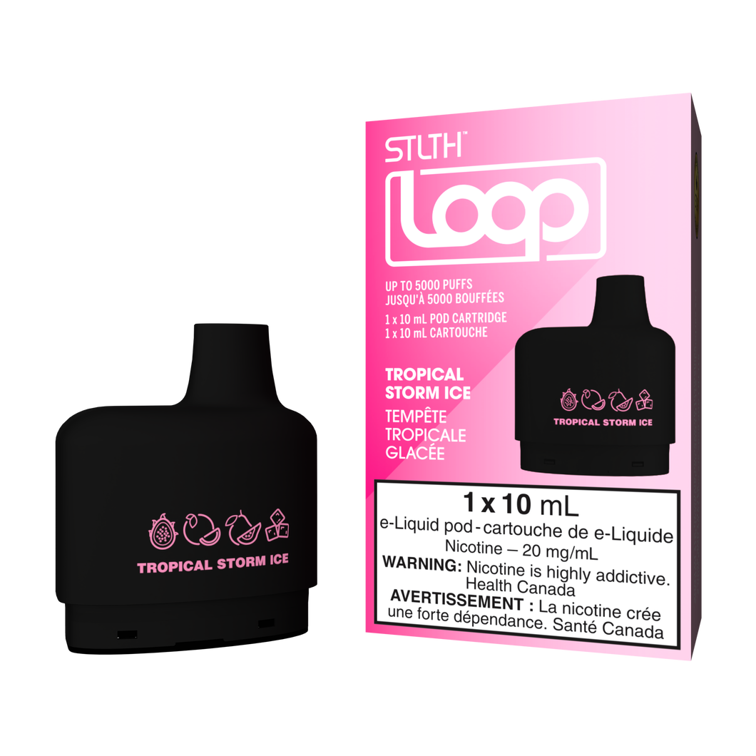 Stlth loop pod tropical storm ice 20mg