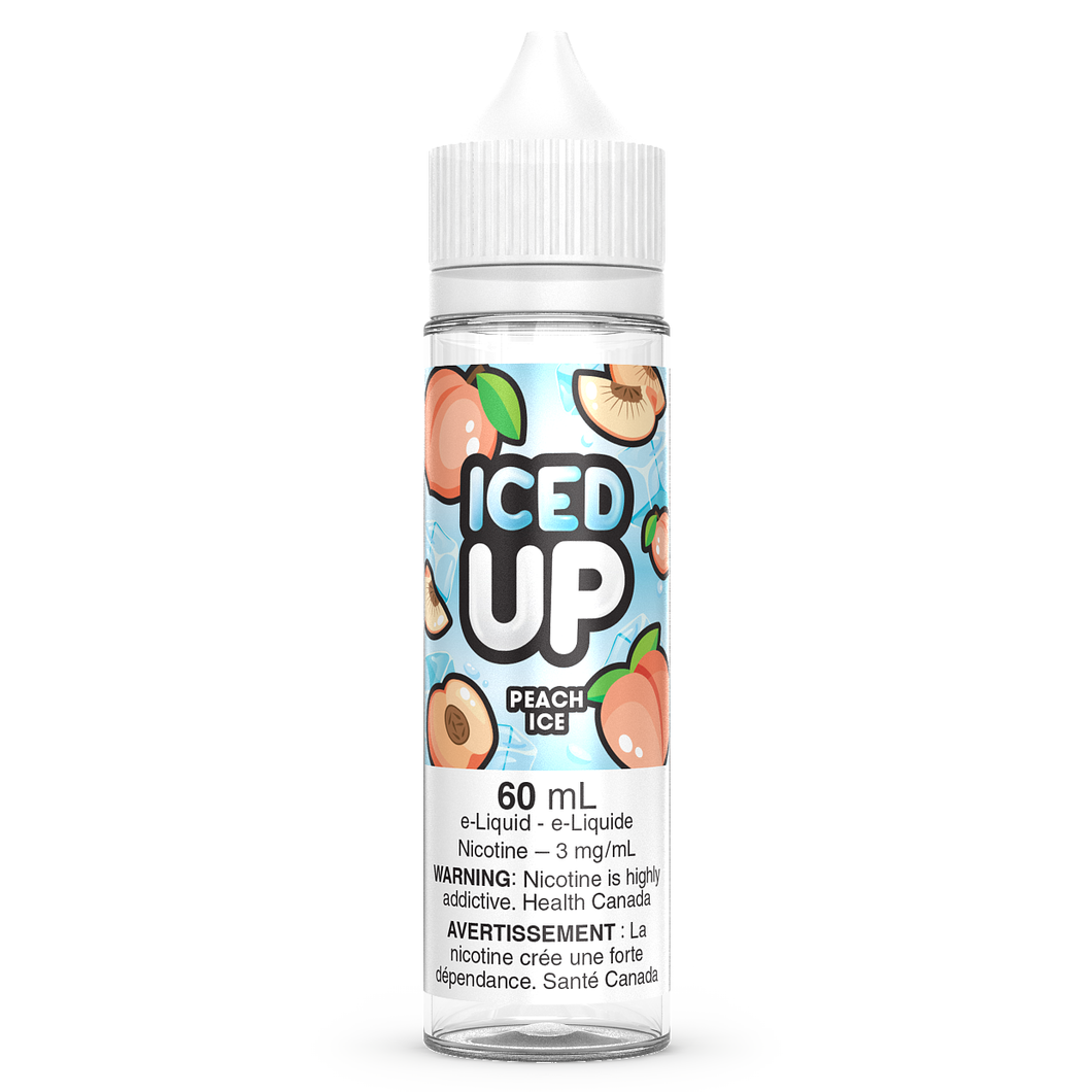 Iced up e-liquid peach ice 12mg 60ml