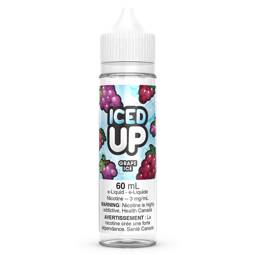 Iced up e-liquid grape ice 12mg 60ml