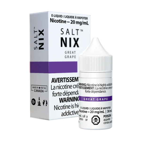 Salt Nix Great Grape 20mg 30ml (Provincial)