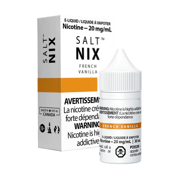 Salt Nix E-Liquid French Vanilla 20mg 30ml (Provincial)