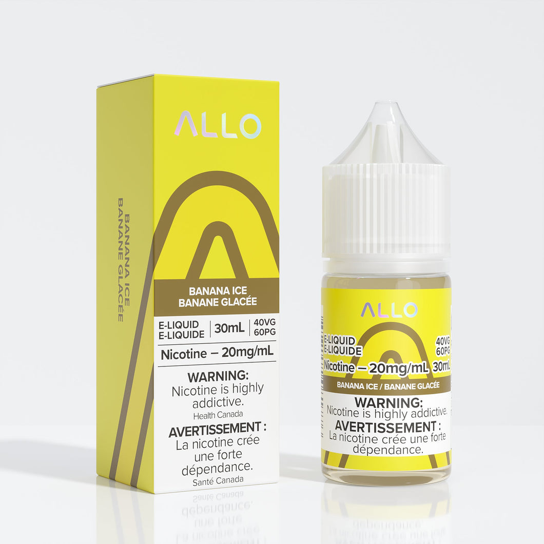 Allo e-liquid Banana Ice 20mg/ml 30ml provincial