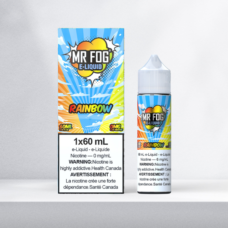 Mr fog eliquid rainbow 3mg 60ml