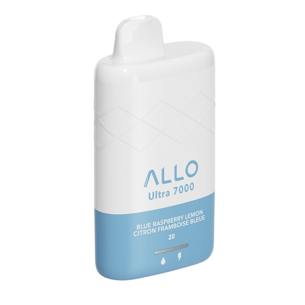 Allo ultra 7000 blue raspberry lemon 20mg/ml disposable