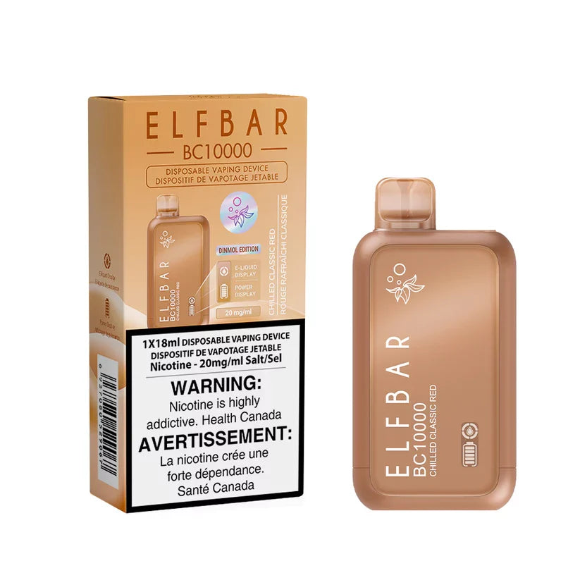 Elfbar BC10000 chilled classic red 20mg disposable