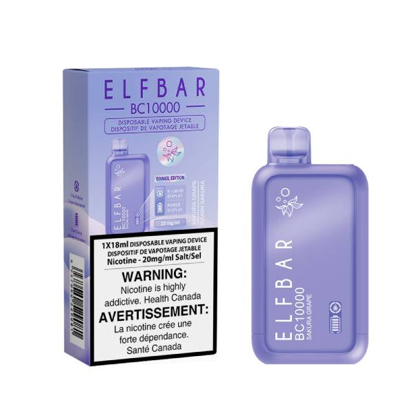 Elfbar BC10000 sakura grape  20mg disposable