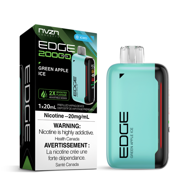 Edge 20k puffs green apple ice disposable