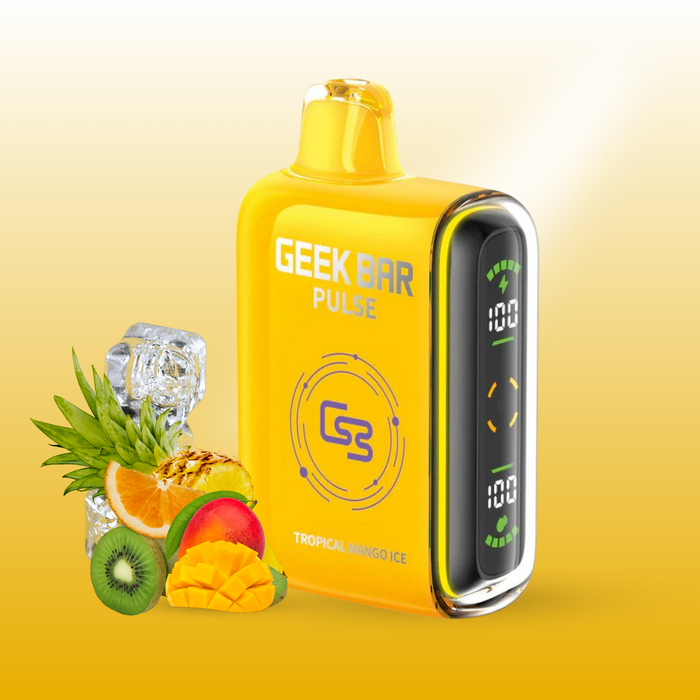 Geek bar pulse9000 Tropical Mango Ice 20mg disposable (provincial)