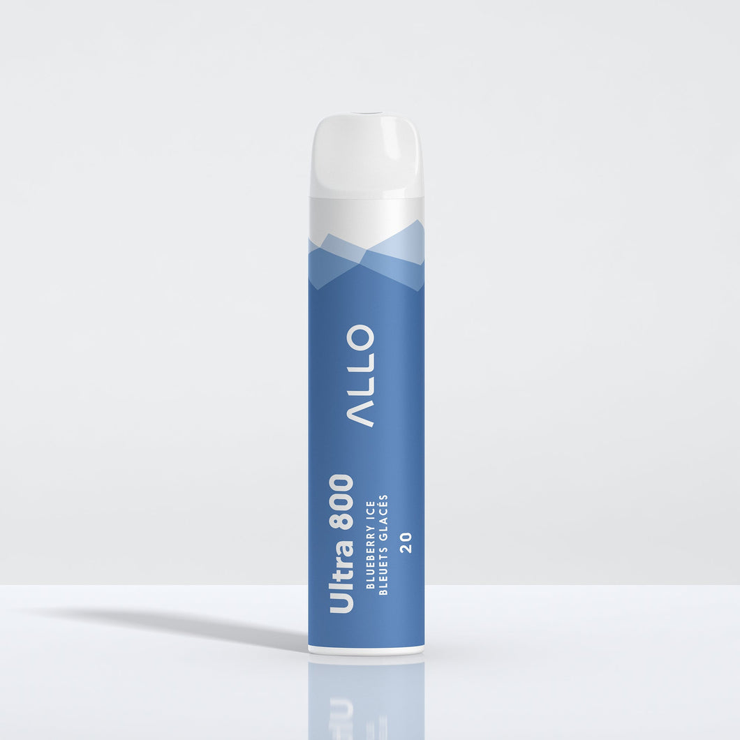 Allo Ultra 800 Blueberry Ice 20mg/ml Disposable Provincial