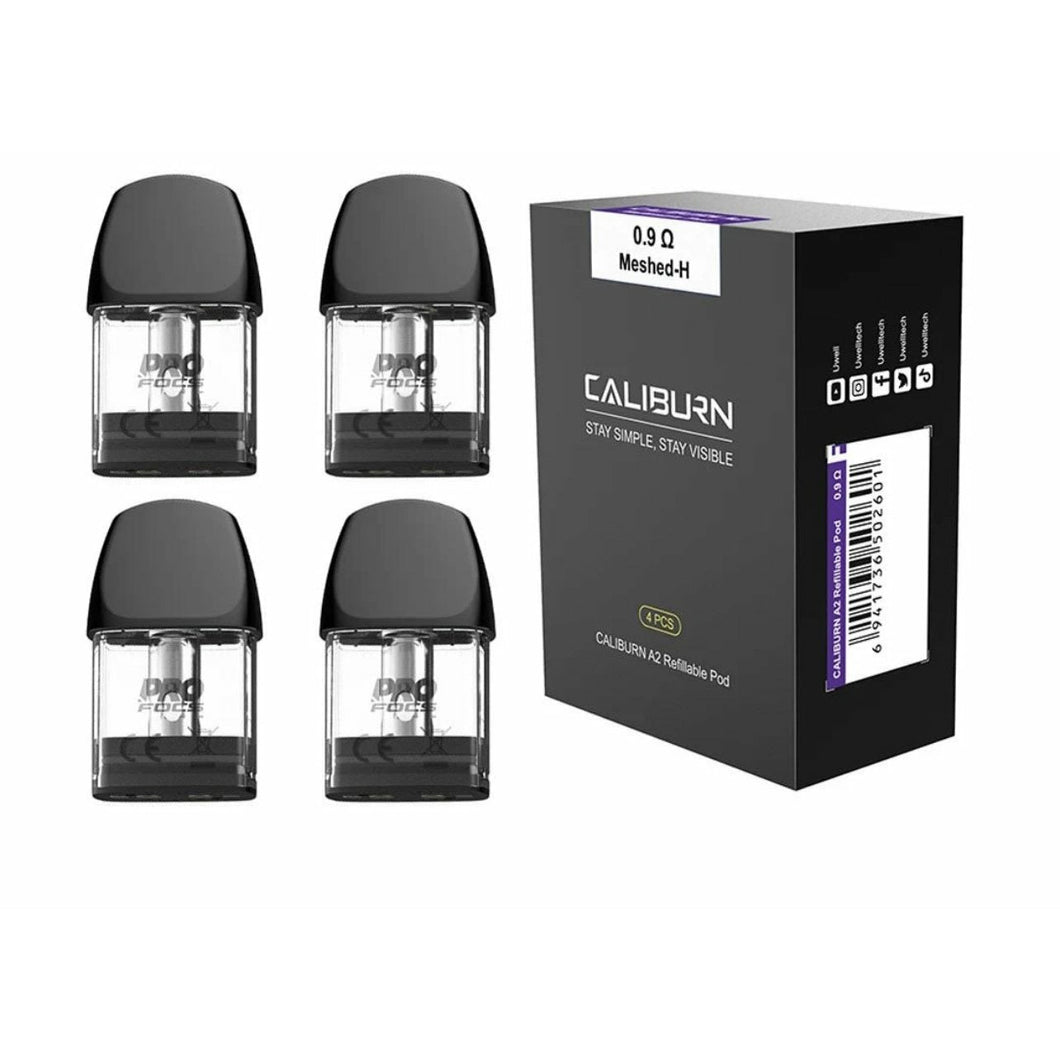 Caliburn A2 pods 0.9 ohm 4/Pk