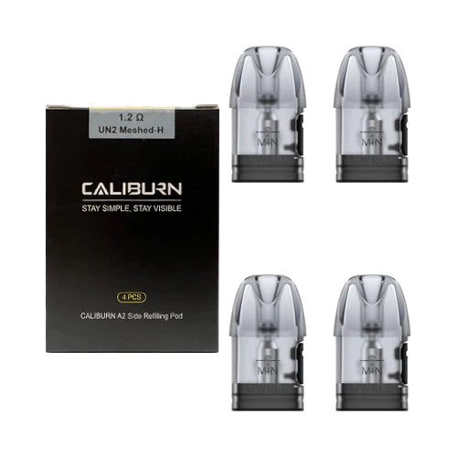 Caliburn A2S replacement pod 1.2ohm 4pk