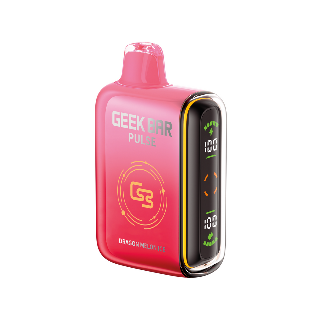 Geek bar pulse9000 Dragon Melon Ice 20mg disposable (provincial)