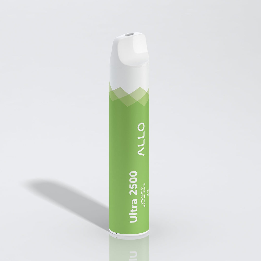 Allo Ultra 2500 Spearmint 10mg/ml Disposable Provincial