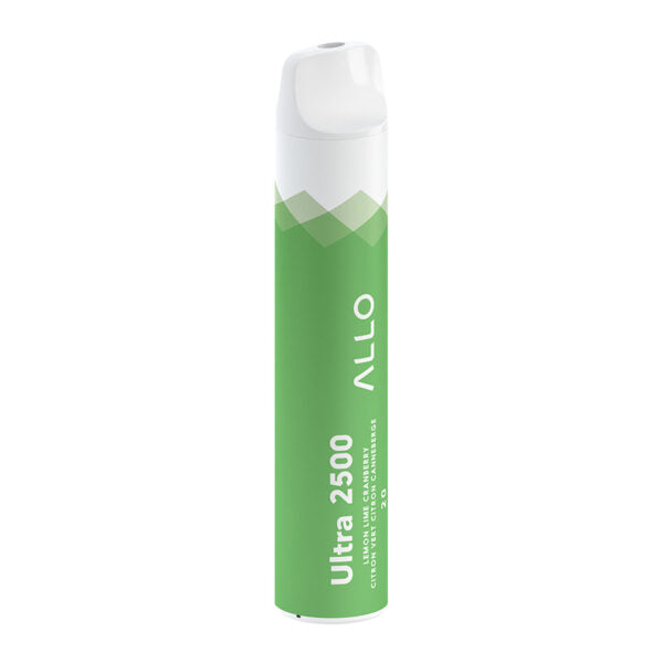 Allo Ultra 2500 Lemon Lime Cranberry 10mg/ml Disposable Provincial