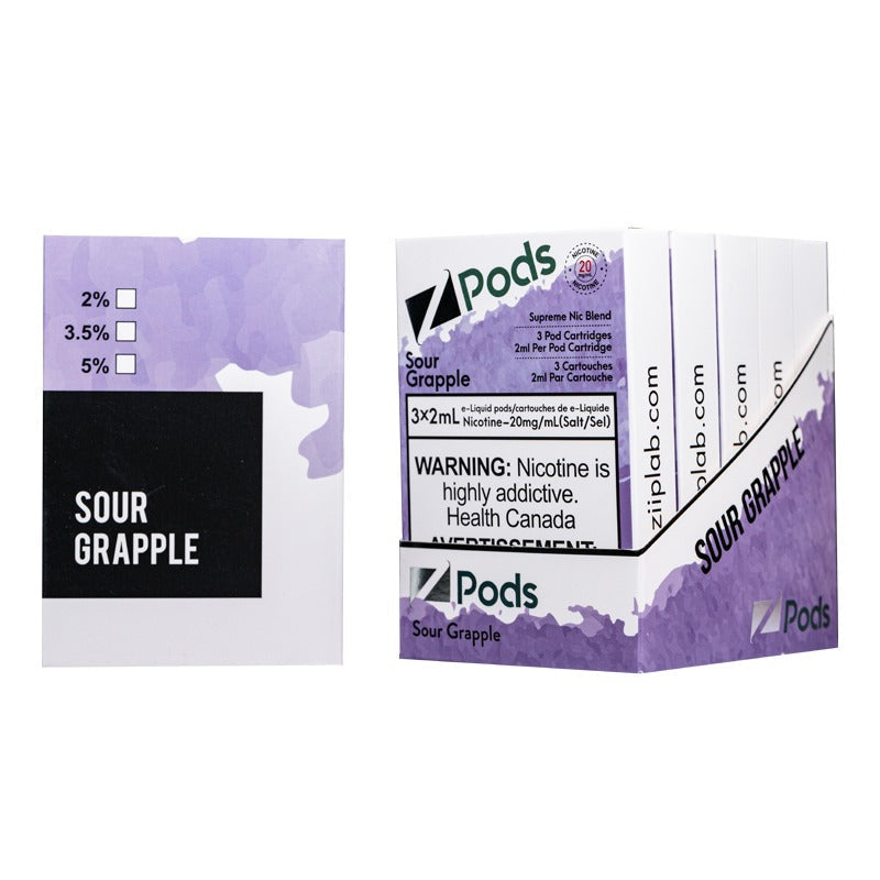 Z pods sour grapple 20mg