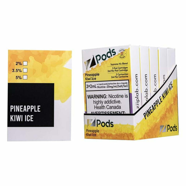 Z pods pineapple kiwi ice 20mg