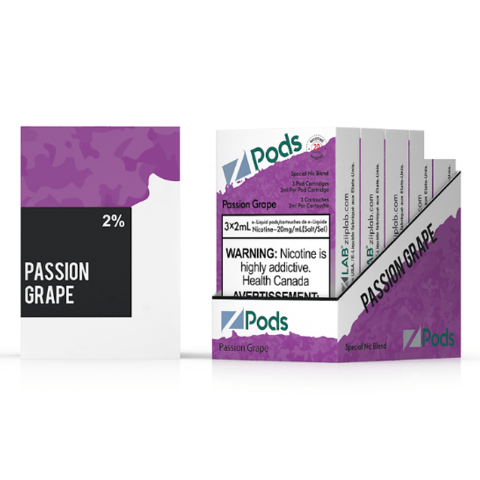 Z pods passion grape 20mg