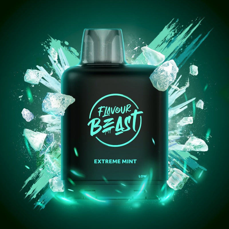Flavour Beast Level X G2 Ultra Boost Extreme Mint Iced  50k Puffs Pod (Provincial)