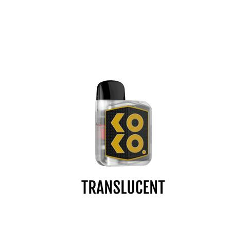 Caliburn Koko prime pod kit Elegant Uk/ translucent