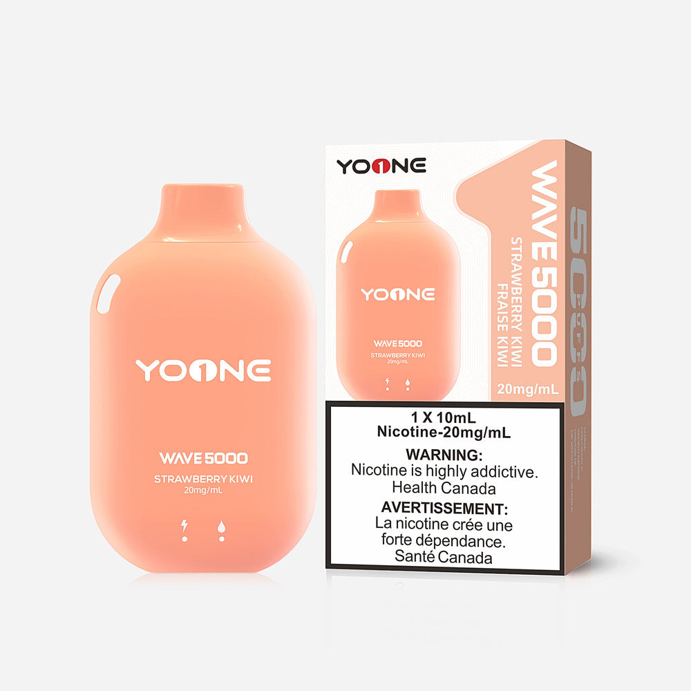 Yoone wave 5000 strawberry kiwi 20mg/mL disposable