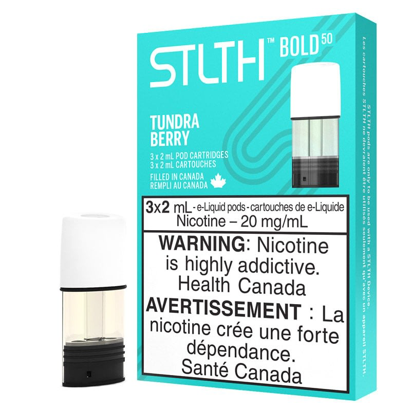 Stlth pods tundra berry bold 20mg 3 x 2ml