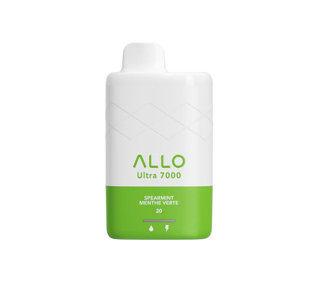 Allo ultra 7000 spearmint 20mg/mL disposable