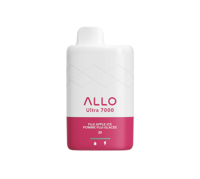 Allo ultra 7000 fuji apple ice 20mg/mL disposable