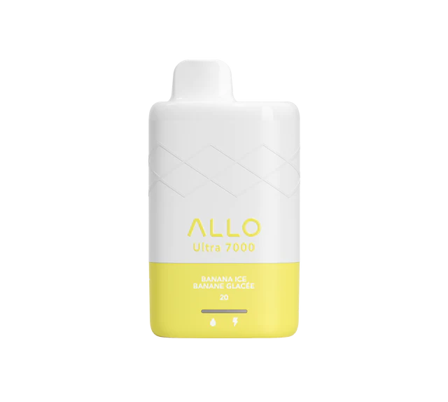 Allo ultra 7000 banana ice 20mg/mL disposable