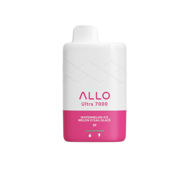 Allo ultra 7000 watermelon ice 20mg/mL disposable