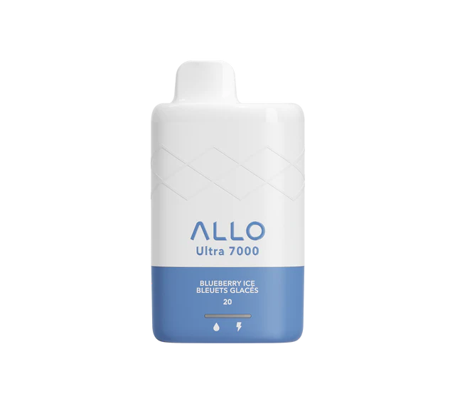 Allo ultra 7000 blueberry ice 20mg/mL disposable