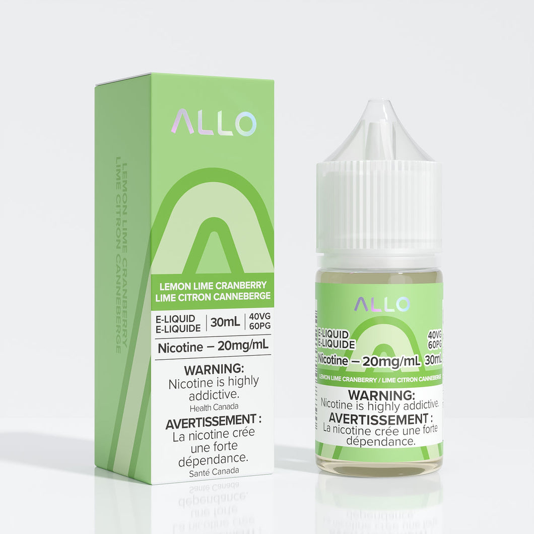 Allo e-liquid Lemon Lime Cranberry 20mg/mL 30mL provincial