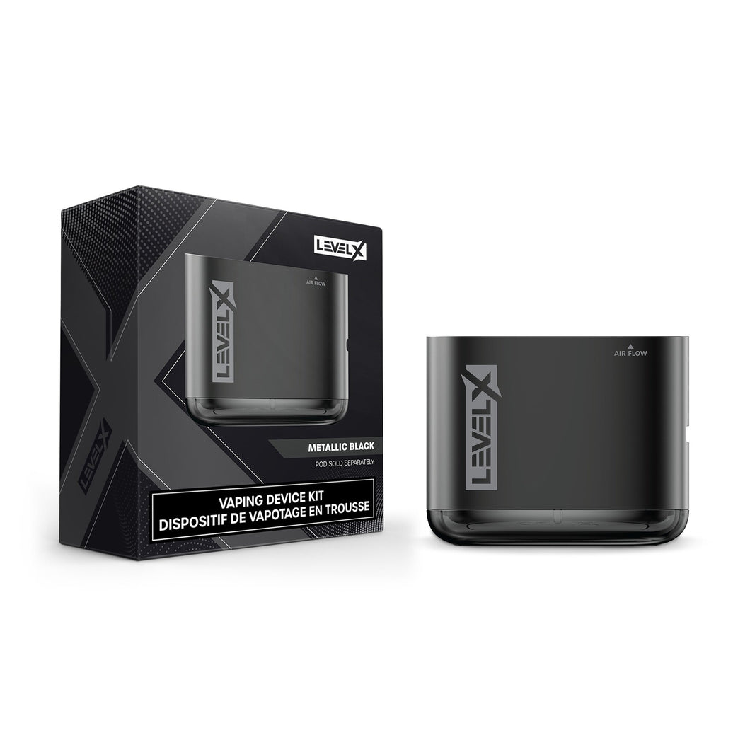 Flavour beast level x device kit metallic black