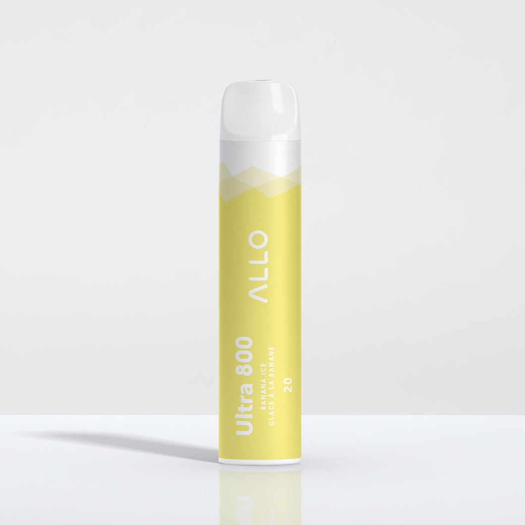 Allo Ultra 800 Banana Ice 20mg/ml Disposable