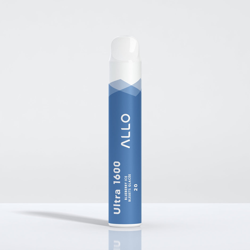 Allo ultra 1600 blueberry ice 20mg disposable