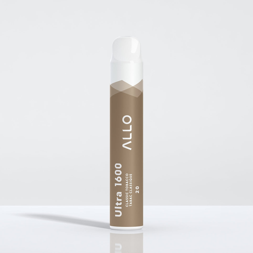 Allo Ultra 1600 Classic Tobacco 20mg/ml Disposable Provincial